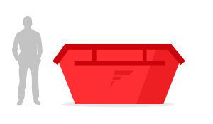 large red skip icon